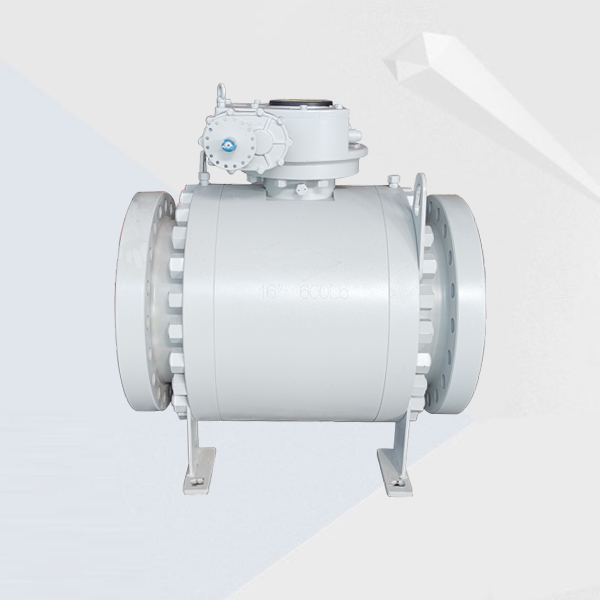 Forged steel hard seal fixed ball valve