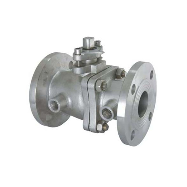 Jacket insulated titanium ball valve