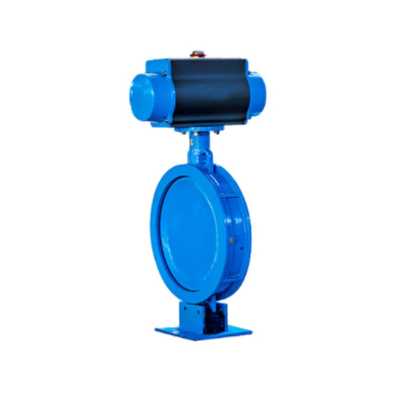 Pneumatic butterfly valve for tap water